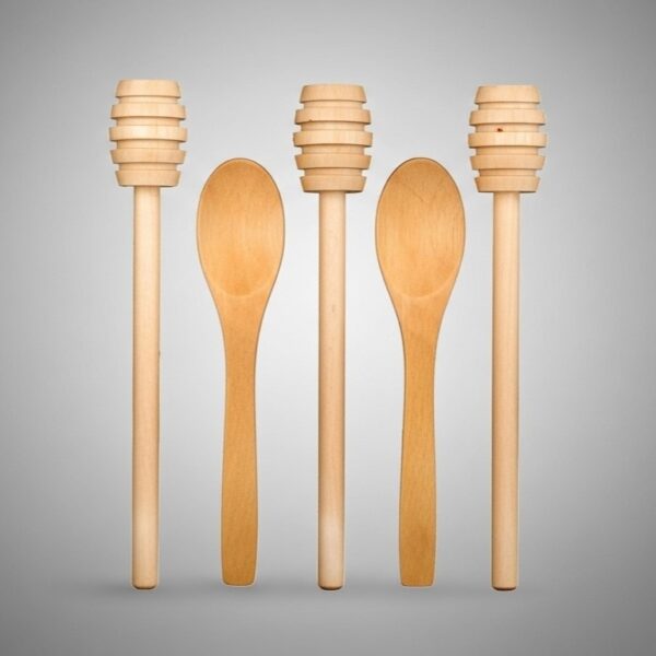 ملاعق عسل خشبي 5